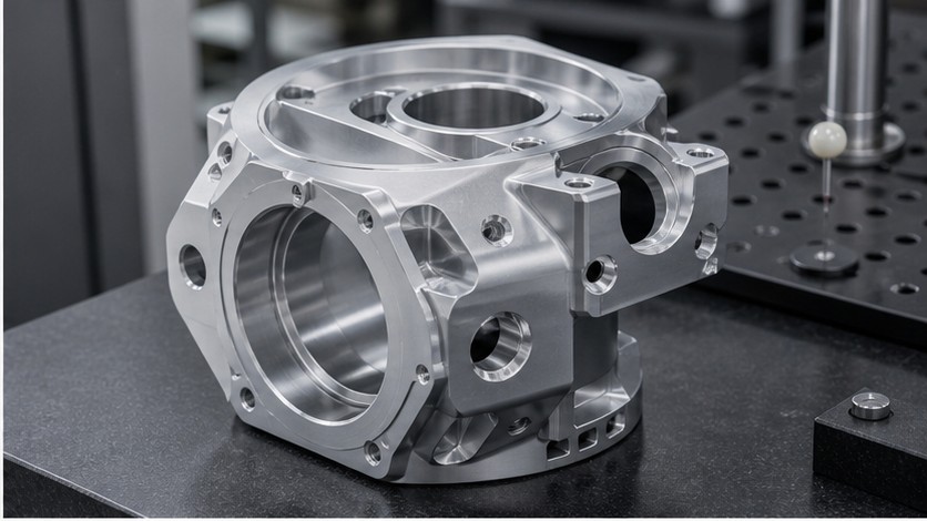 präzise bearbeitetes Aluminiumgehäuse für Robotik