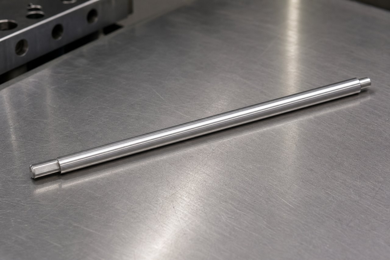 Technische CNC-Bearbeitungsanalyse: Push-Rod Part Machining Case: Drawing Review, Workholding Planning, and Delivery