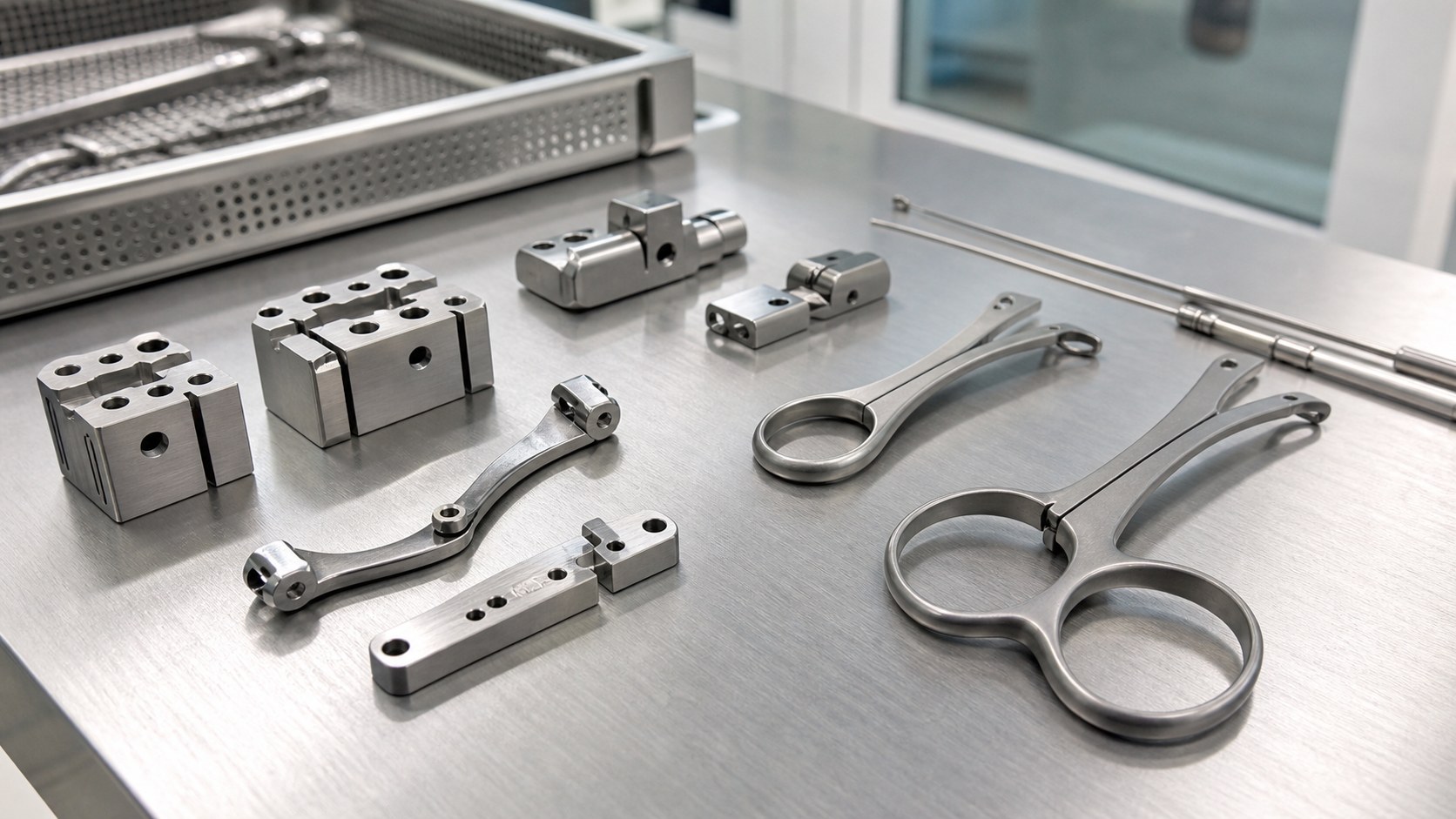 CNC-Bearbeitung von chirurgischen Instrumentenprototypen: Ergonomie und Prüfung