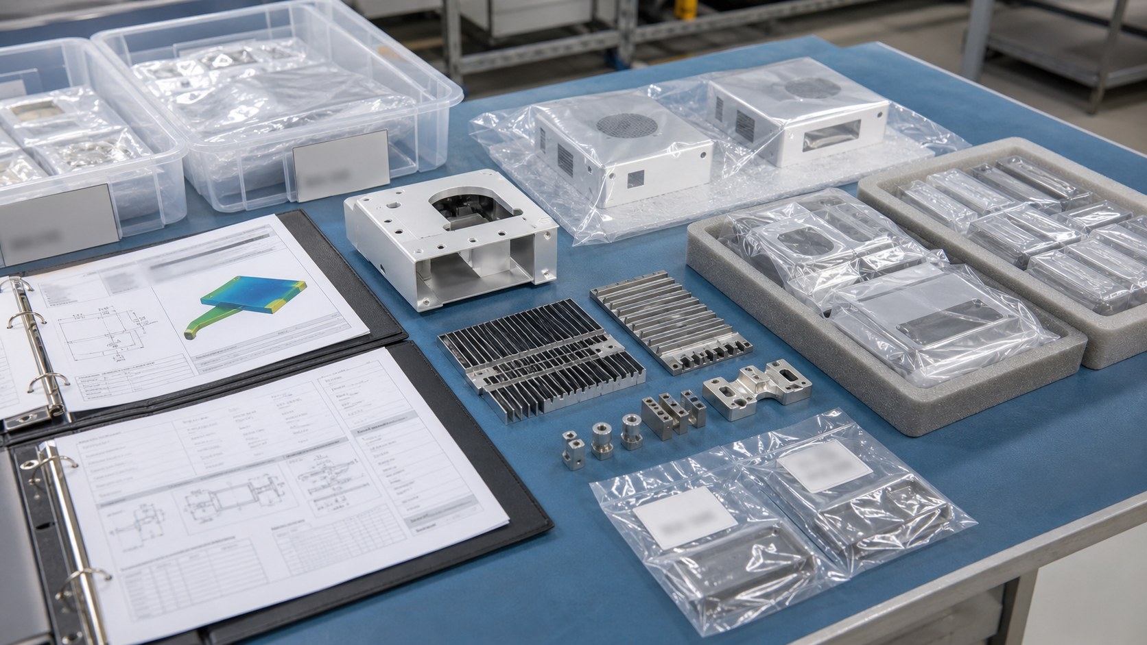 Dokumentation und Verpackung halten Pilotlose geordnet
