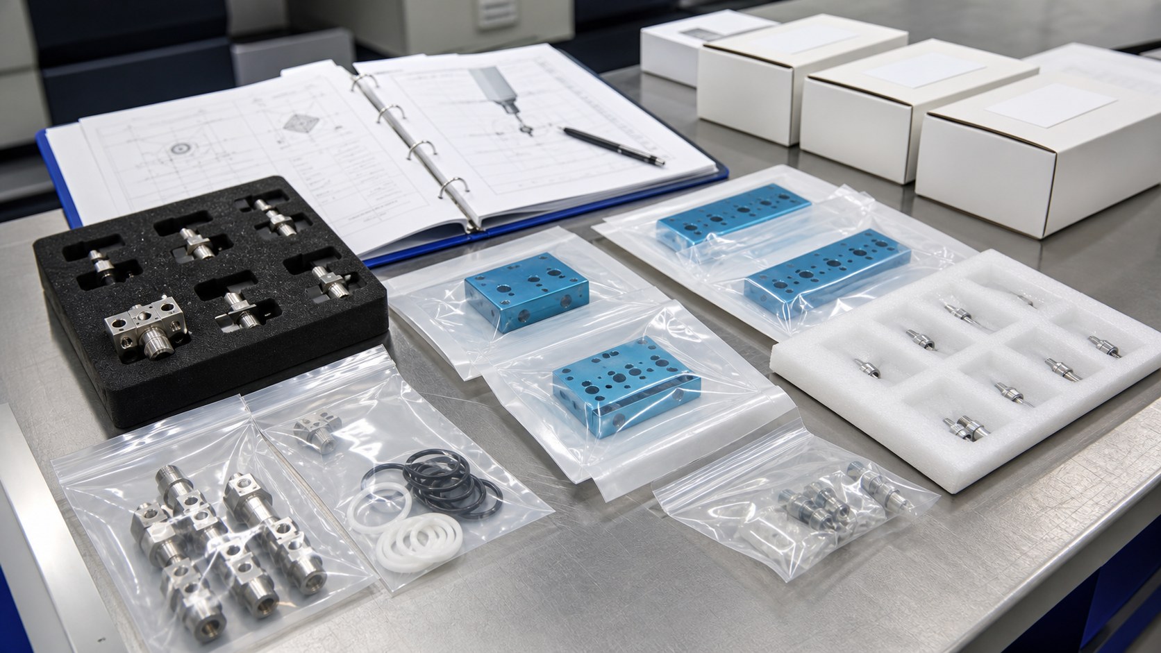 Saubere Verpackung schützt nach der Bearbeitung