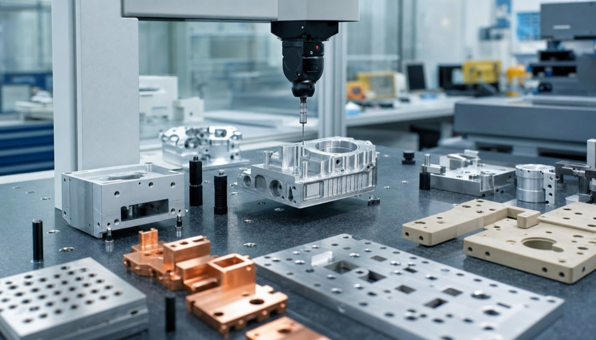 KMG-Prüfung ausgelagerter CNC-Präzisionsteile für Engineering-Teams