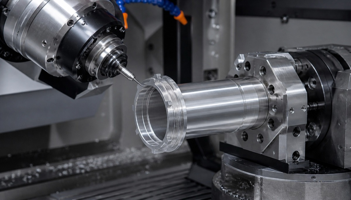 CNC-Bearbeitung optischer Tubusteile: Koaxialität, Stirnfläche und Bohrung