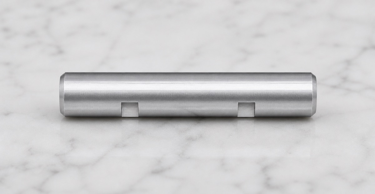 6061-T6 Aluminium Sprunggelenk-Verbindungswelle mit gefraesten Nuten fuer humanoiden Roboter