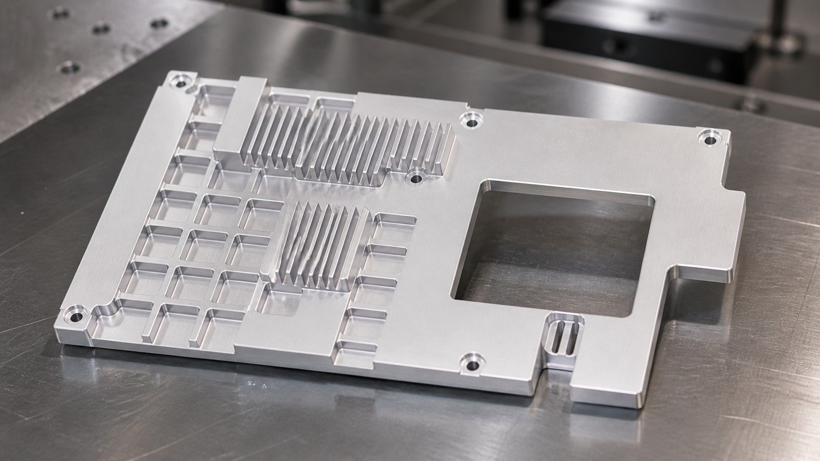 Technische CNC-Bearbeitungsanalyse: Small-Batch Machining Review of an Aluminum Thin-Wall Guard Panel for Automated Custom