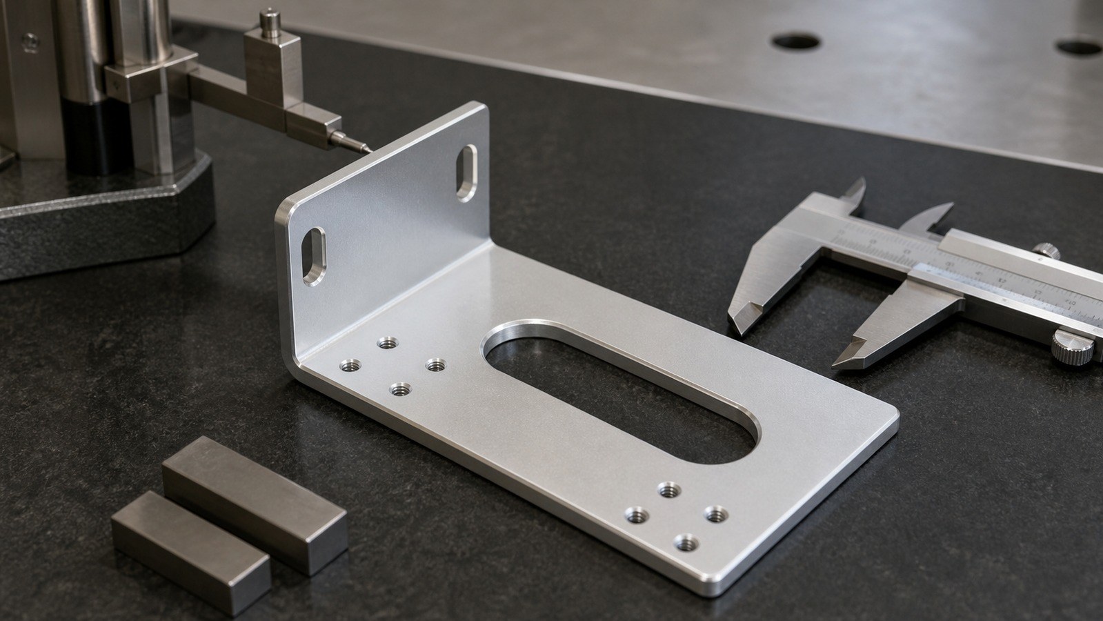 Technische CNC-Bearbeitungsanalyse: Machining Case for a Bent Hanger Bracket in Custom Automation Assembly Equipment: Hole-Slot