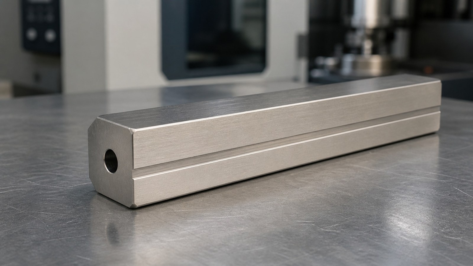 Technische CNC-Bearbeitungsanalyse: CNC Machining Review of a Long Guide Block for an Automation Guide Mechanism: Critical