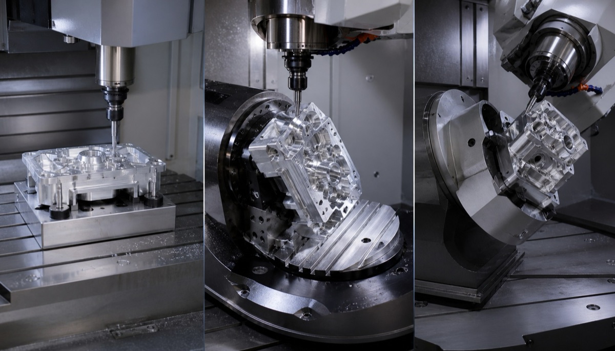 Welche Genauigkeit erreicht CNC? Grenzen von 3-, 4- und 5-Achs