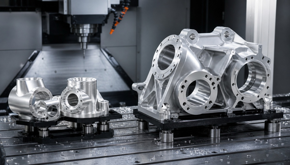 Cobot- und Industrieroboterteile: CNC-Bearbeitungsunterschiede