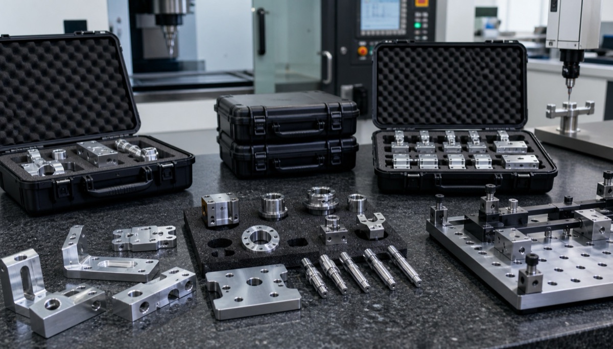 Kleinserie kundenspezifischer CNC-Teile für Prüfung und Lieferung