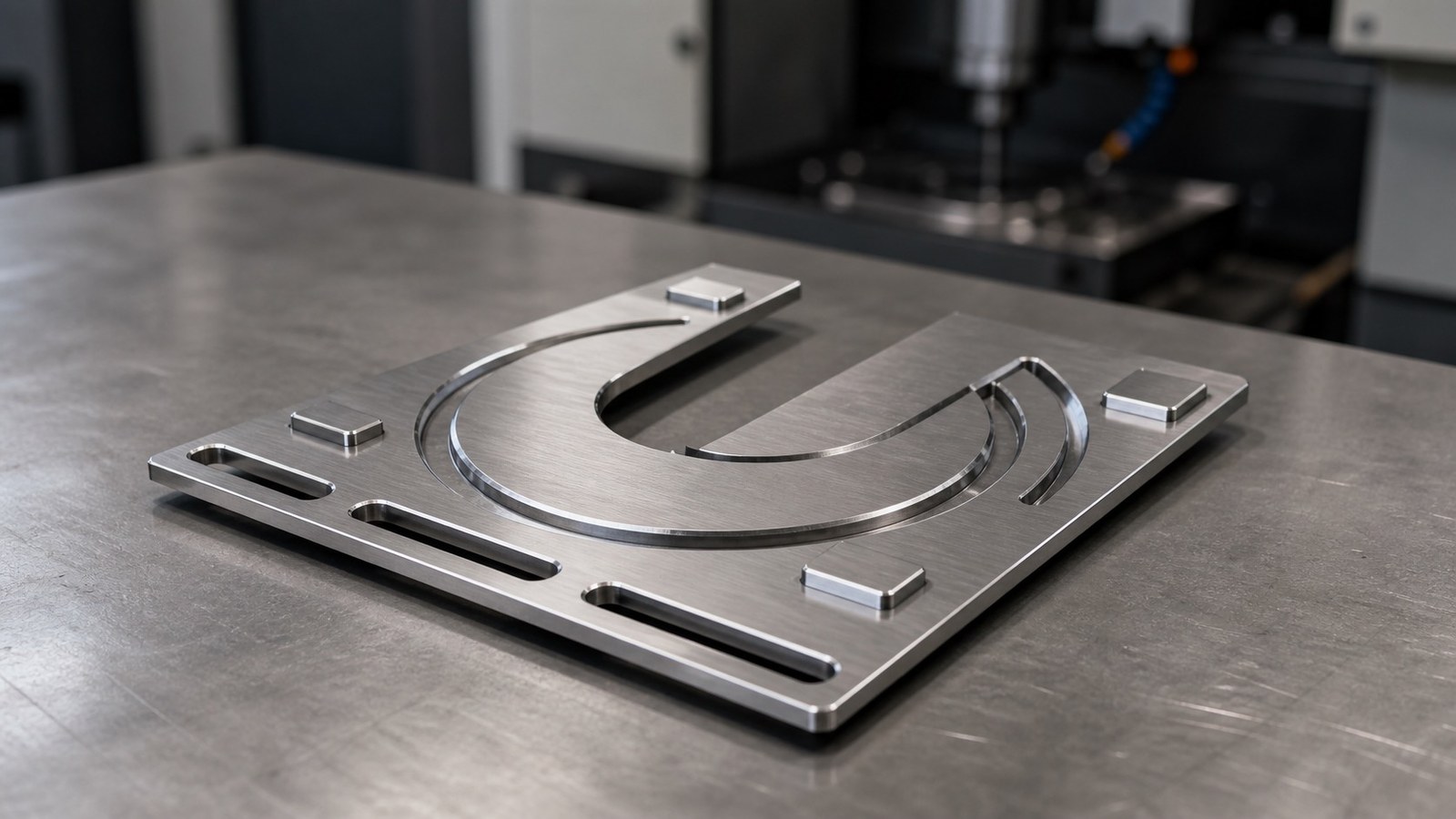 Technische CNC-Bearbeitungsanalyse: Machining Case of a Thin-Sheet Tray Support for Automated Custom Assembly Equipment: Datum