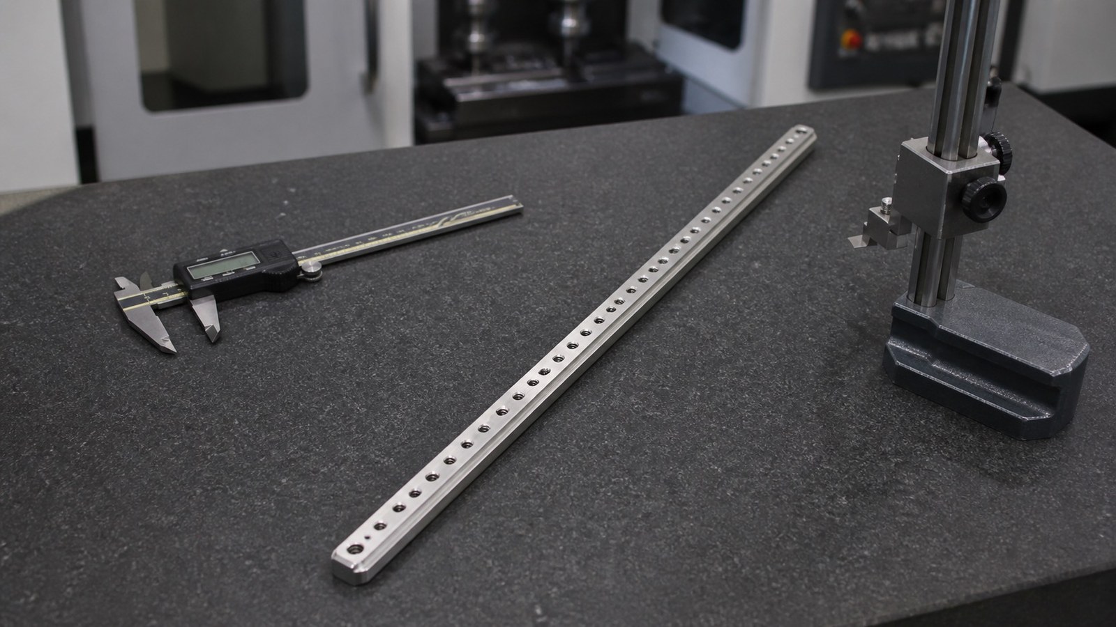 Technische CNC-Bearbeitungsanalyse: Small-Batch Machining Review of a Long Guide-Rail Adapter Plate for an Automation Guidance