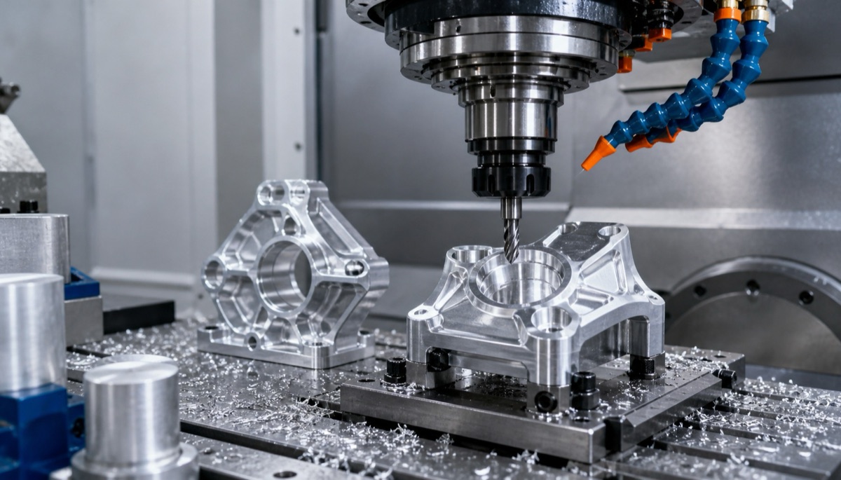 CNC-Bearbeitung von Aluminium-Strukturteilen aus 6061 oder 7075