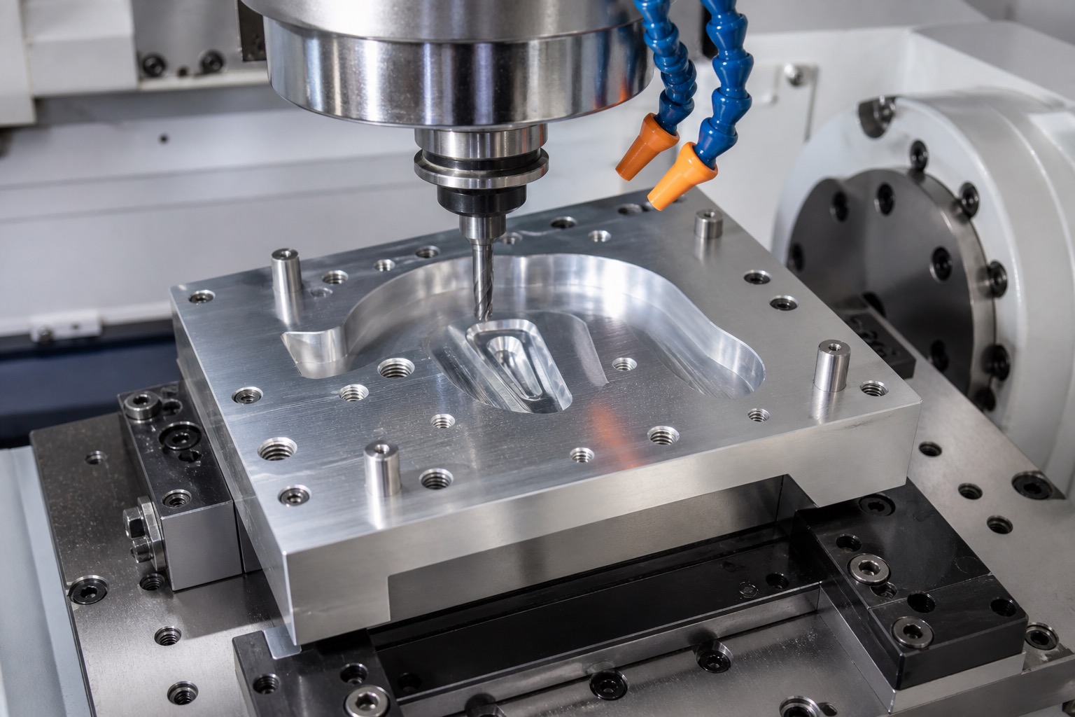 CNC-Bearbeitung von Kalibriervorrichtungen für medizinische Ultraschallsonden