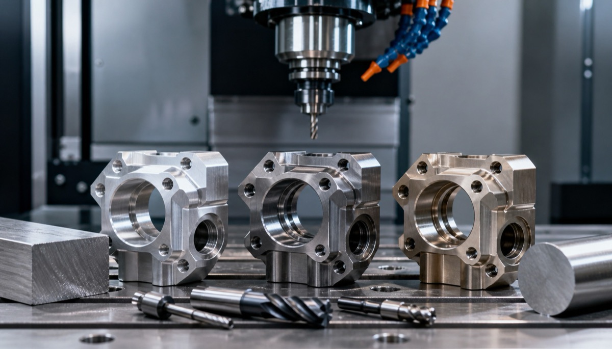 Materialwahl für Präzisionsteile: Aluminium, Edelstahl oder Titan