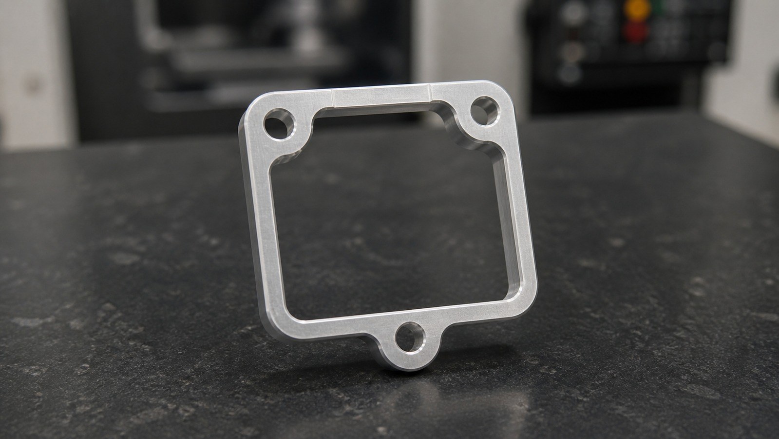 Technische CNC-Bearbeitungsanalyse: Low-Volume Machining Review of a Square Mounting Frame for Custom Automation Assembly