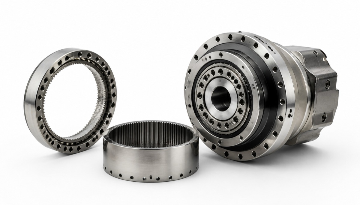 Circular Spline und Flexspline Komponenten für Harmonic-Drive-Montage