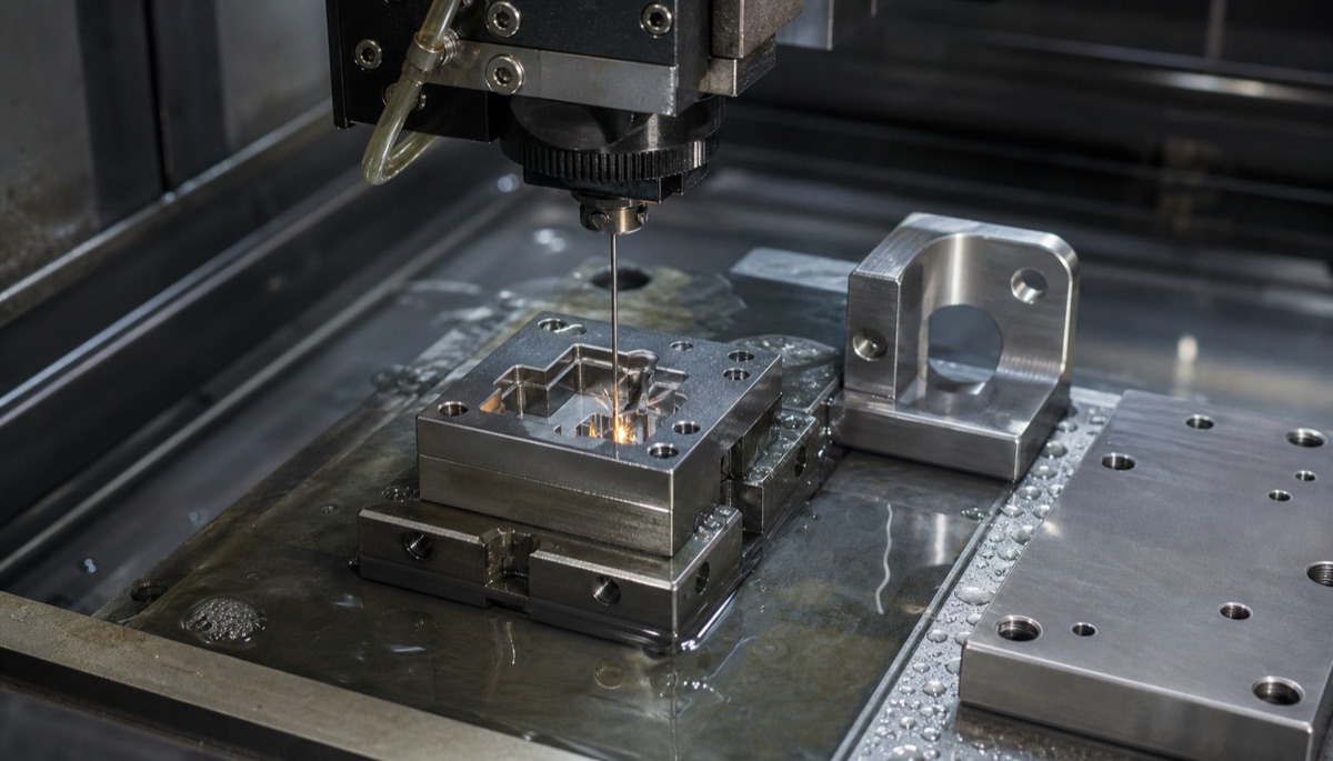 CNC-Einrichtung für eine präzise mechanische Komponente mit Sondermerkmalen