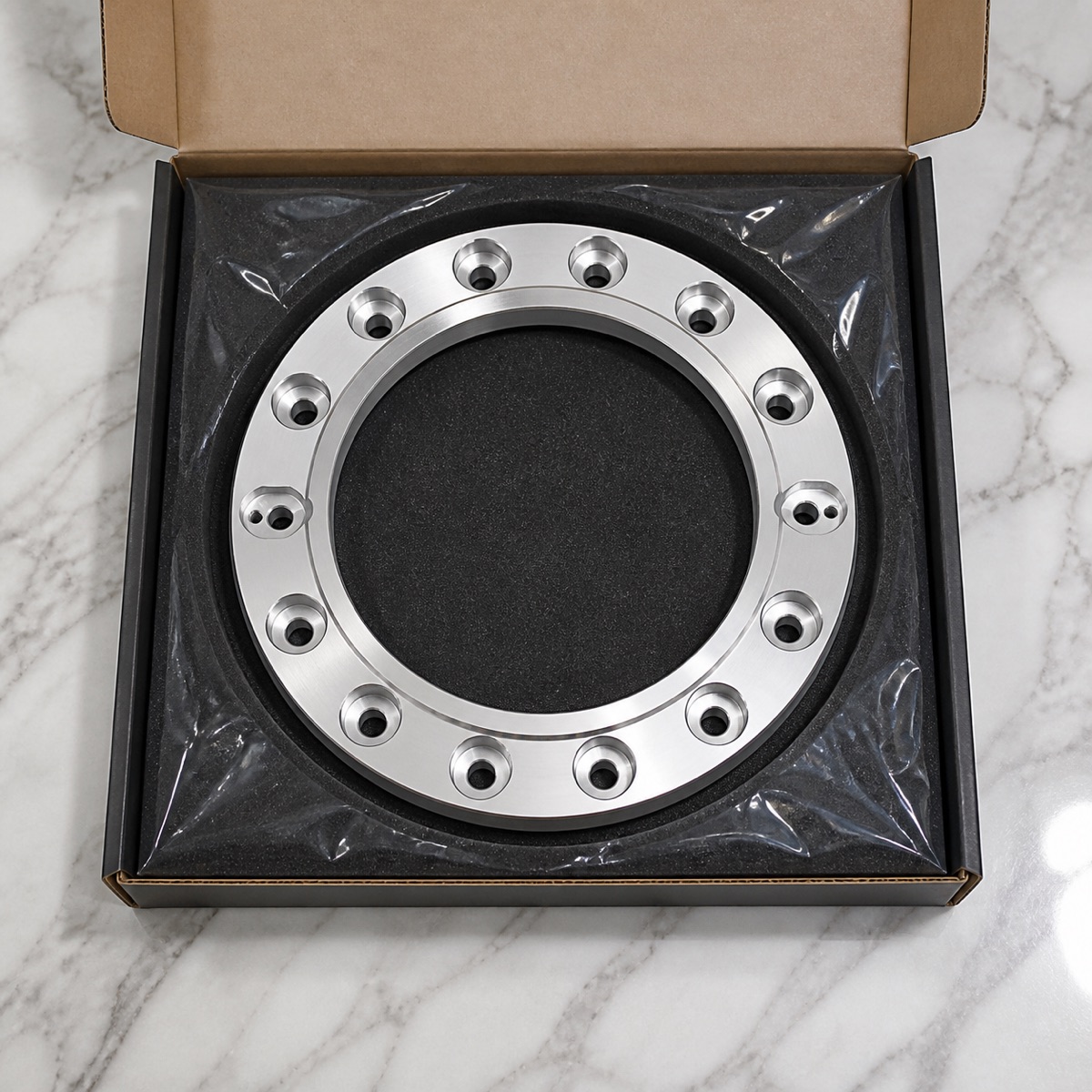 Geschützte Verpackung für einen 6061-T6 Ring-Befestigungsflansch