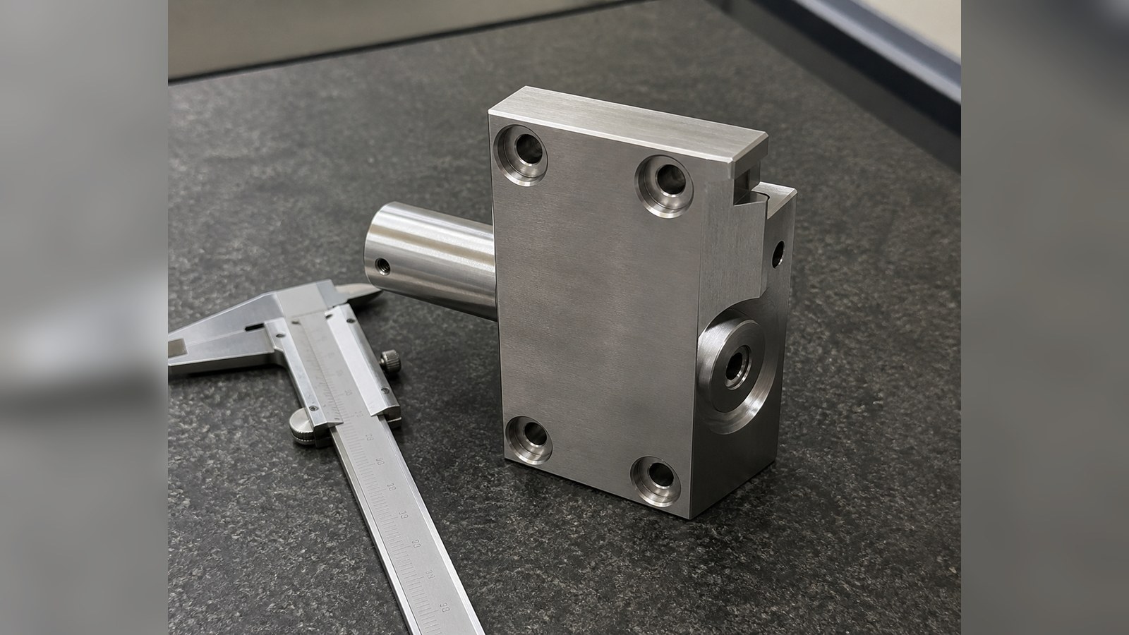 Technische CNC-Bearbeitungsanalyse: Trial Machining of a Rectangular Nozzle Seat for Custom Automation Equipment: