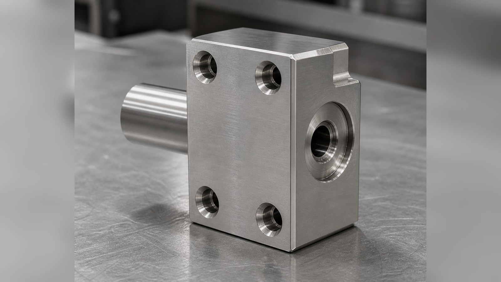 Technische CNC-Bearbeitungsanalyse: Trial Machining of a Rectangular Nozzle Seat for Custom Automation Equipment: