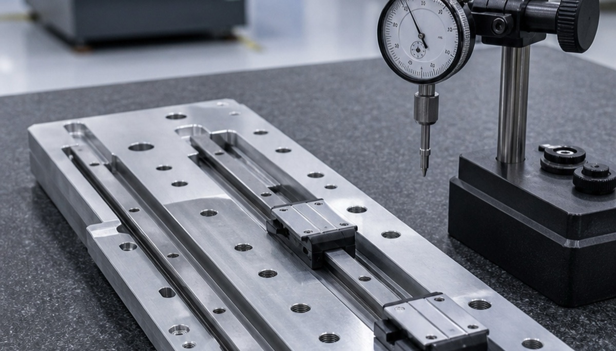 Bezugsprüfung für präzise CNC-gefertigte Teile