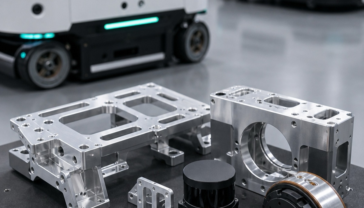 Kundenspezifische Aluminiumteile für Prototypen und Robotik in Kleinserie