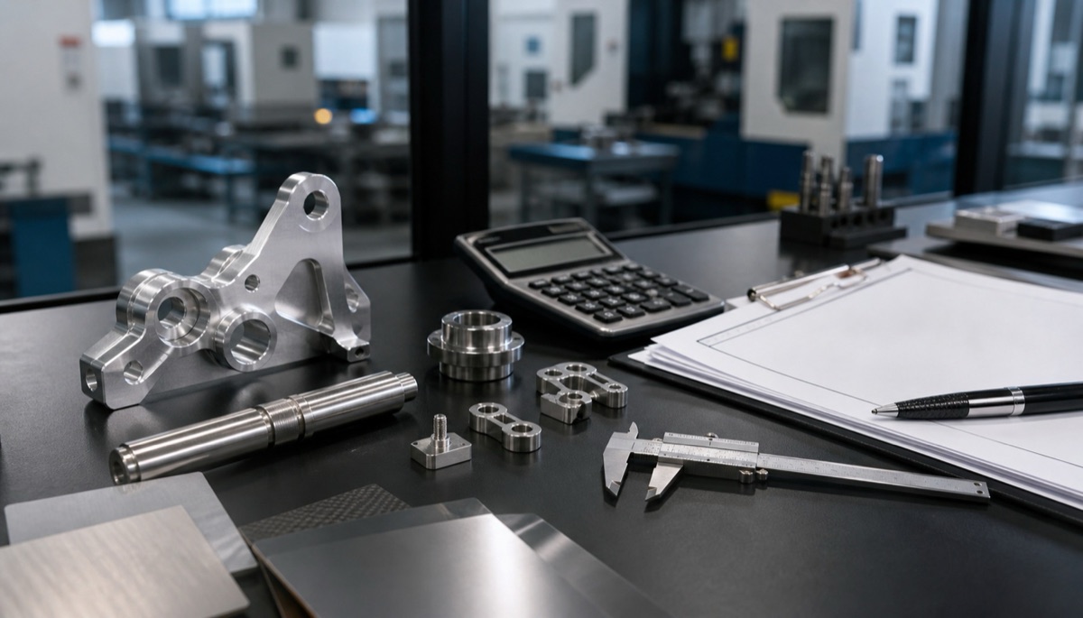 1 mm Dünnwand-CNC für Roboterhand-Skelettteile