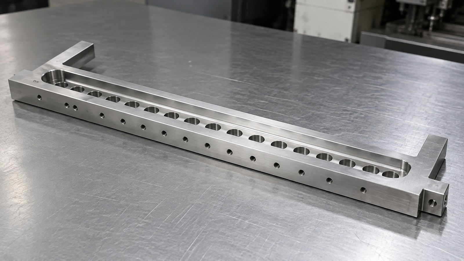 Technische CNC-Bearbeitungsanalyse: Automation Assembly Equipment Bracket Case: Hole-and-Slot Datums and Edge Control