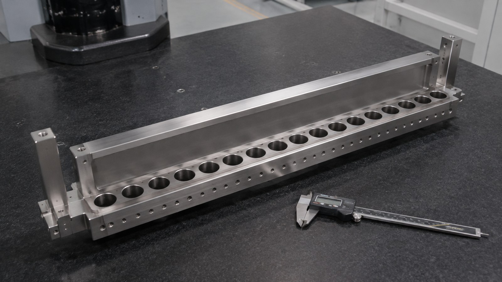 Technische CNC-Bearbeitungsanalyse: Long Frame Prototyping for Custom Automation Assembly Equipment: Planning Hole-and-Slot