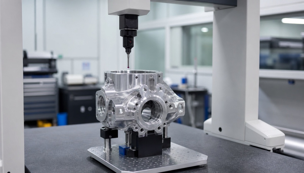 CMM-Prüfung von Präzisionsteilen für Industrieroboter