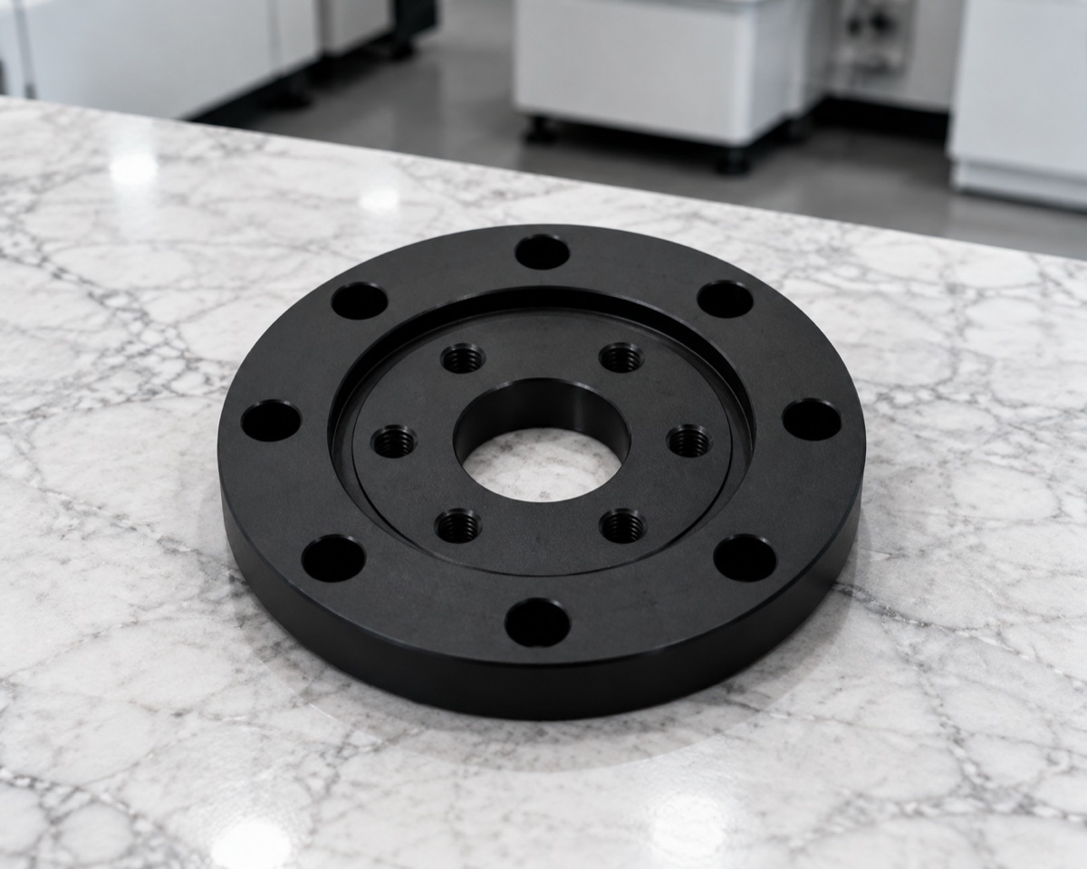 CNC-Fallstudie: 6061 Ersatzflansch für Robotersensor
