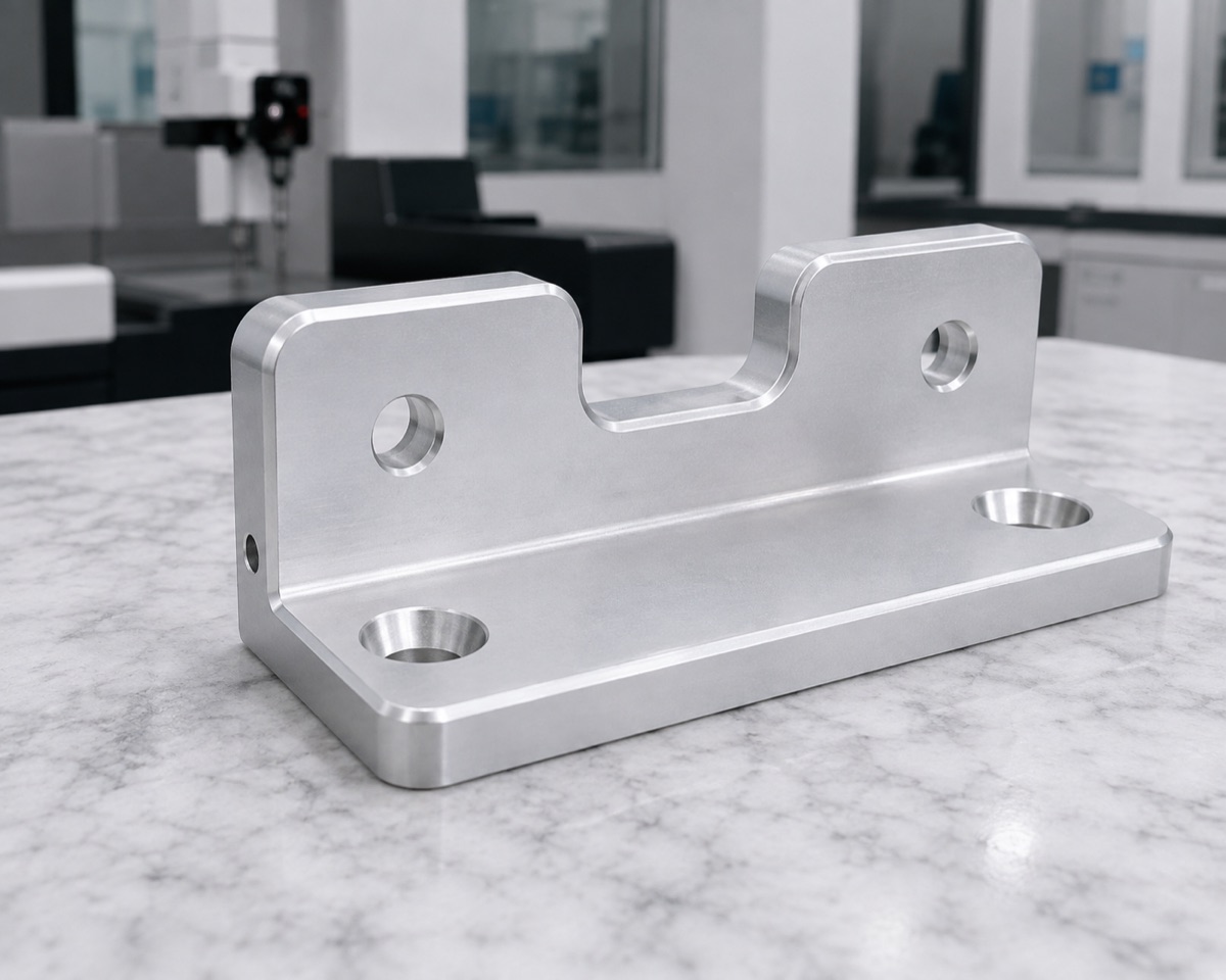 CNC-Fallstudie: Roboter-Montagehalter aus 6061-T6